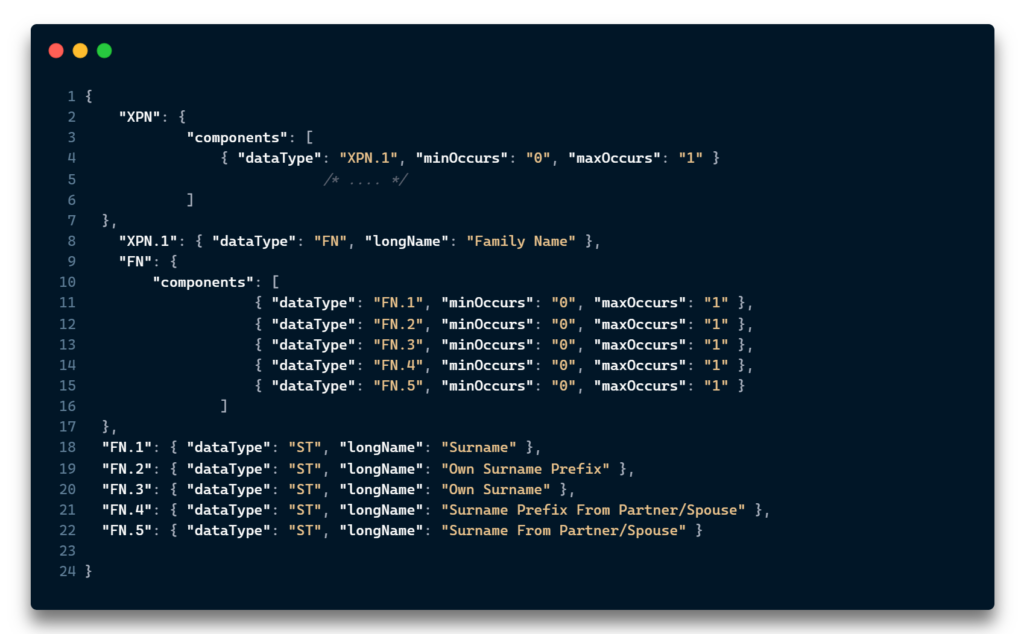 Data Type Lookup